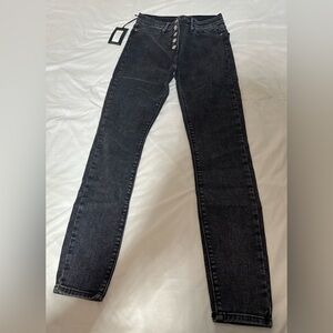 Black Orchid Women's Black Wash High rise Jeans Size 26